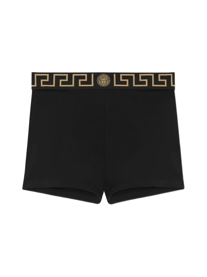 Versace Jacquard Cotton-Jersey Trunks