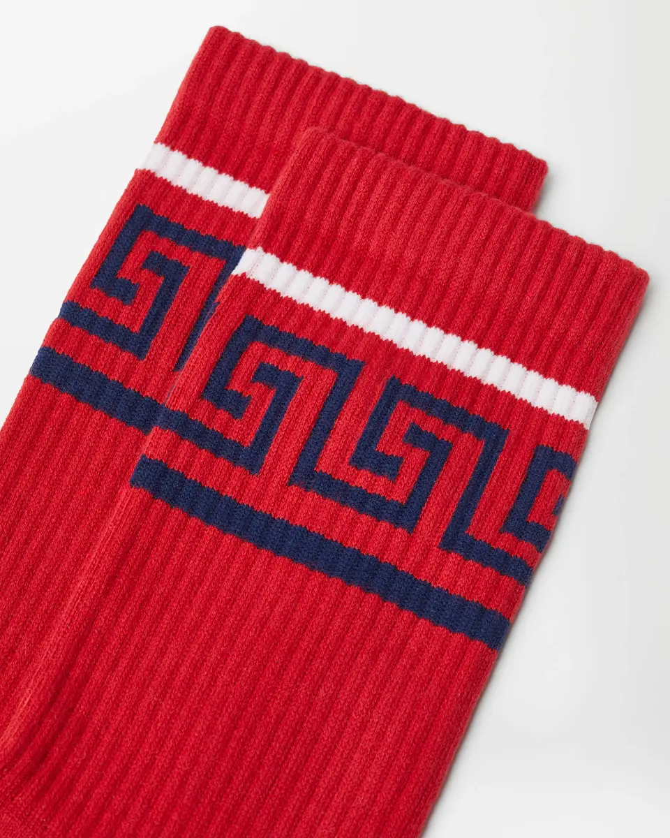 Versace Cotton Ribbed Socks | Thumbnail 2