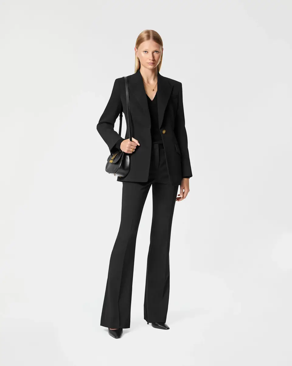 Versace Stretch Wool Blazer | Thumbnail 2 Versace Stretch Wool Blazer | Thumbnail 2
