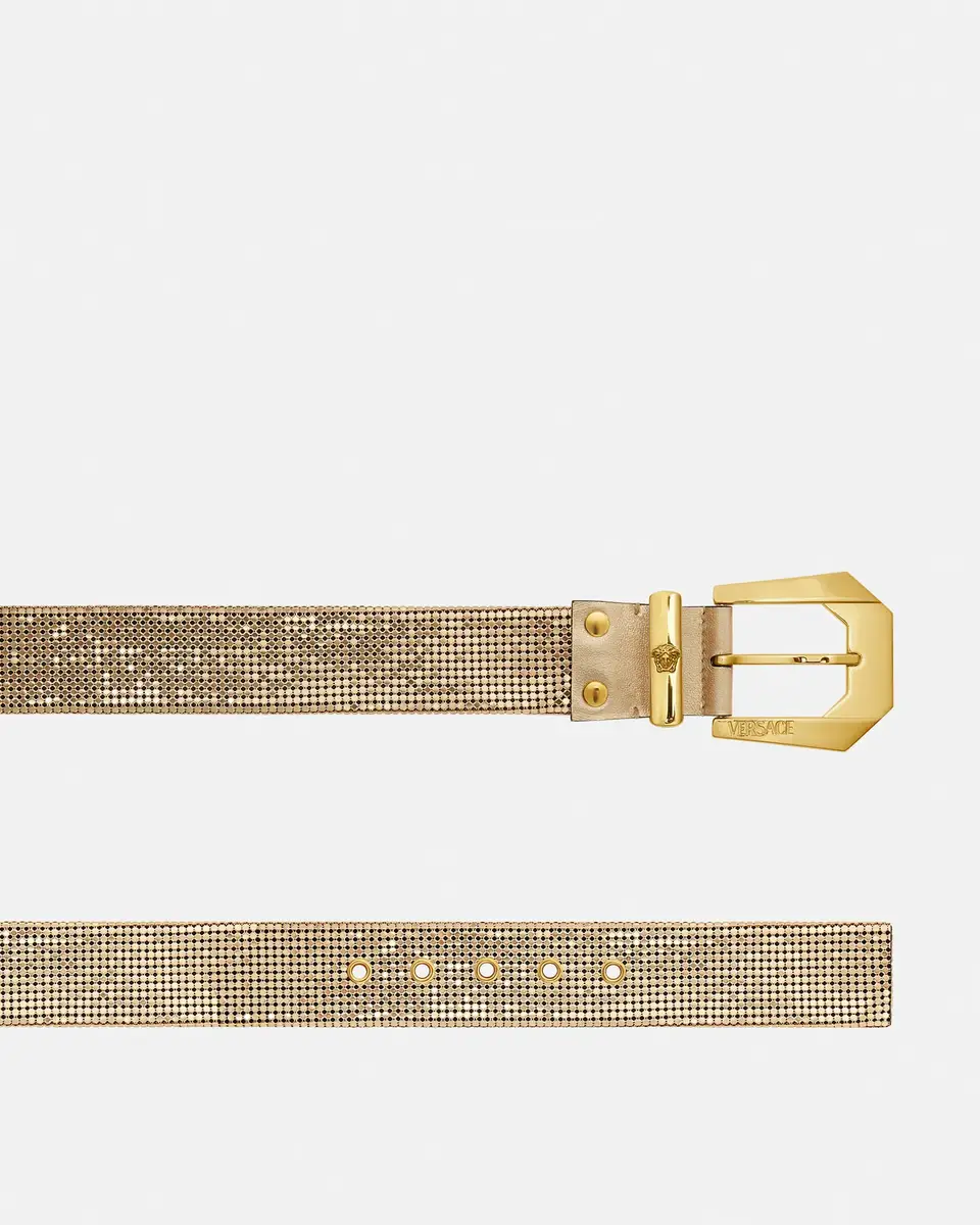 Versace Metal Mesh Belt 4 cm | Thumbnail 2