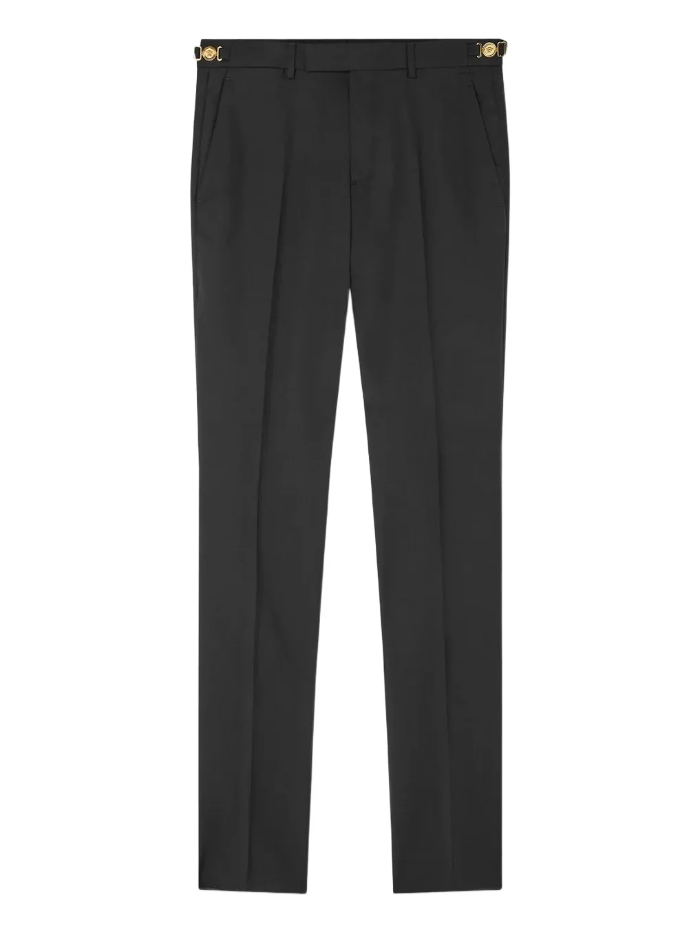 Versace Wool Tapered Formal Pants