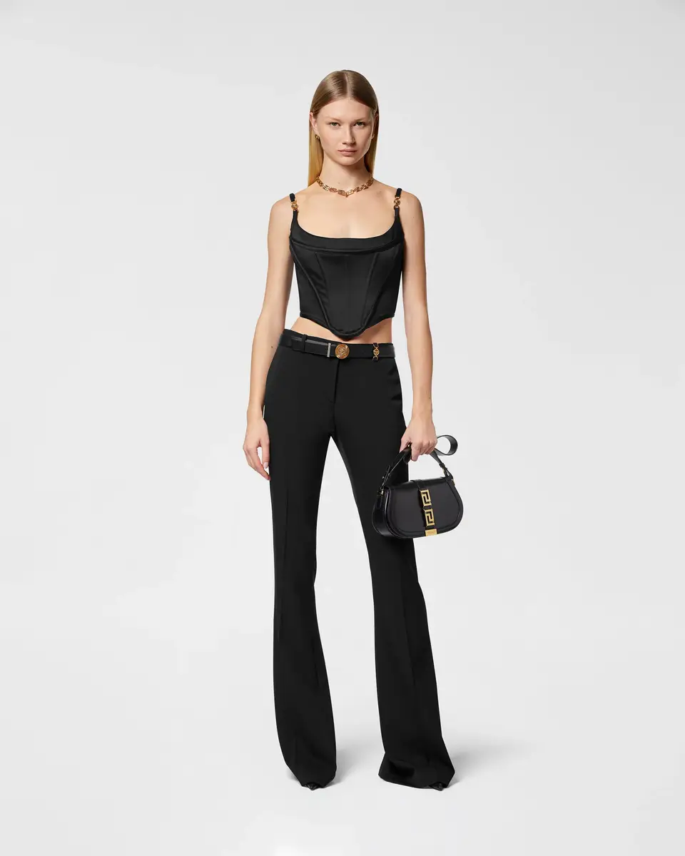 Versace Wool-Blend Formal Pants | Thumbnail 2