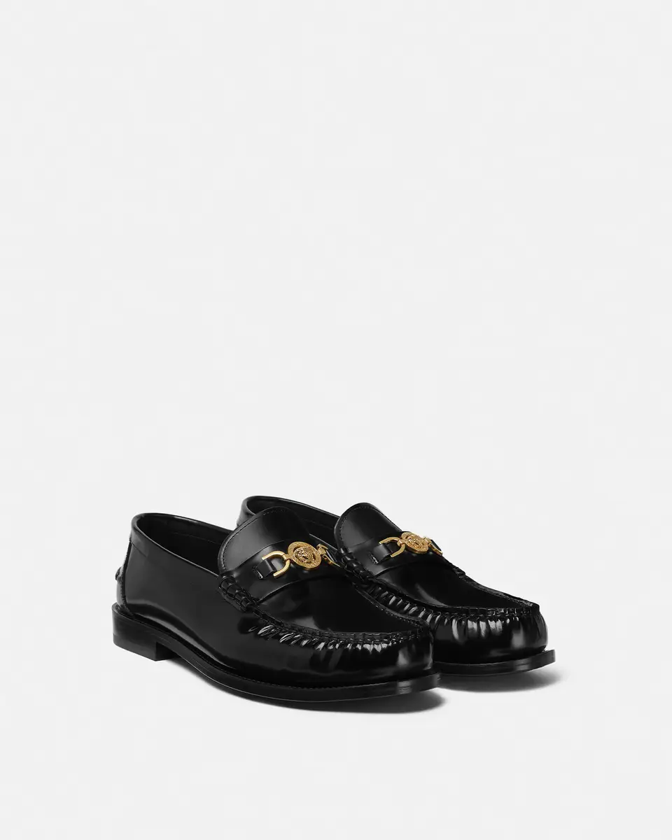 Versace Medusa '95 Leather Loafers | Thumbnail 2
