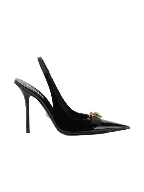Gianni Ribbon Patent Slingbacks 110 mm Gianni Ribbon Patent Slingbacks 110 mm