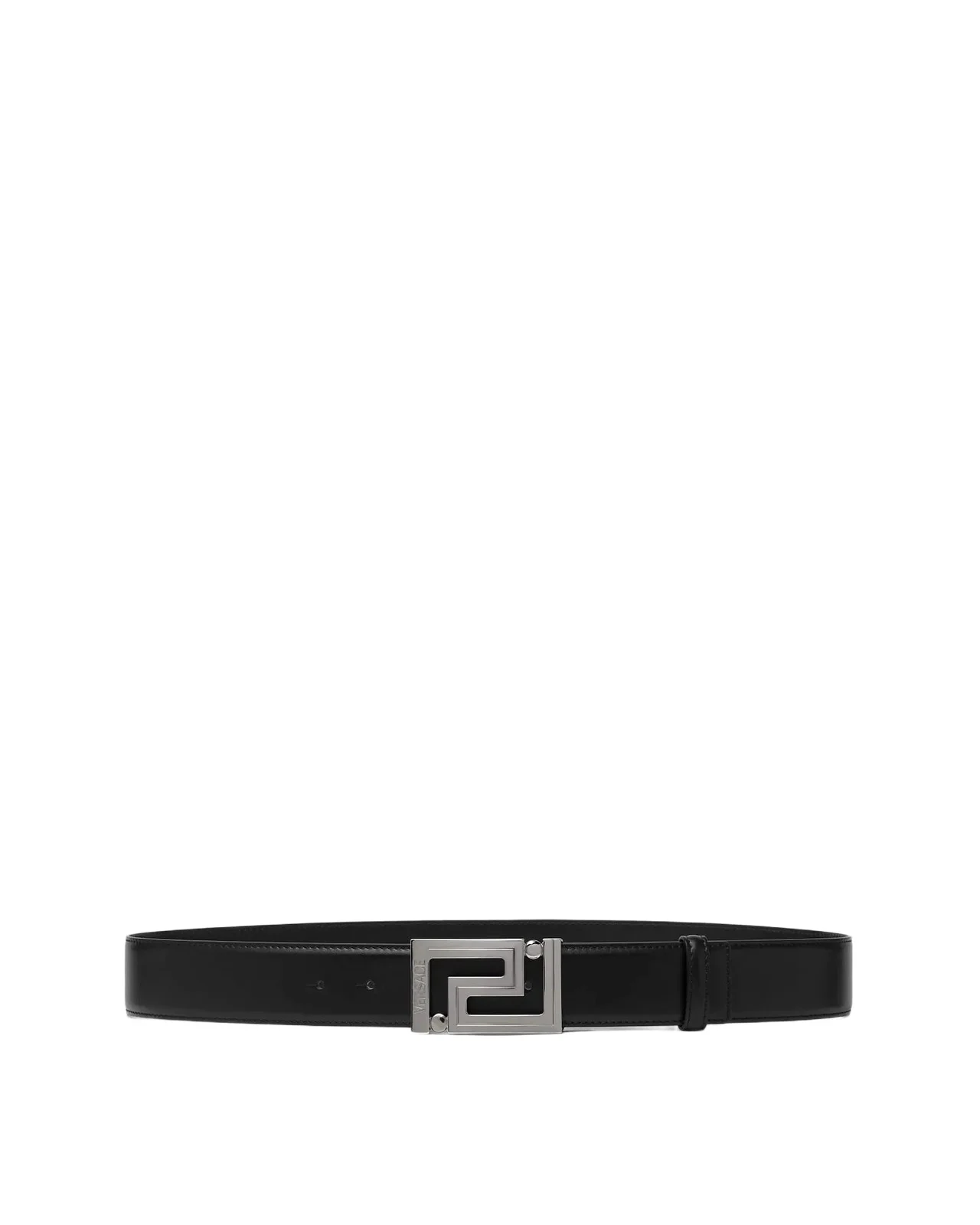Versace Greca Leather Belt 1.6"