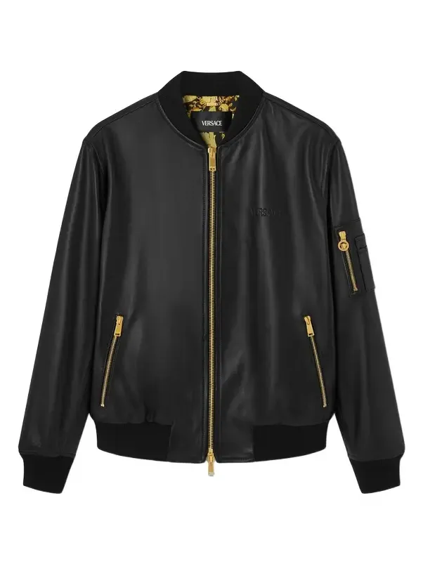 Leather Bomber Leather Bomber