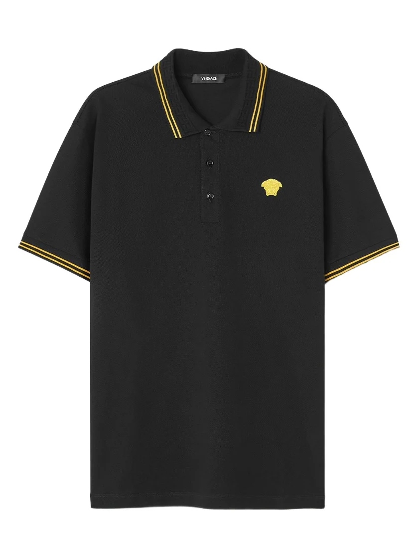 Embroidered Cotton Piqué Polo