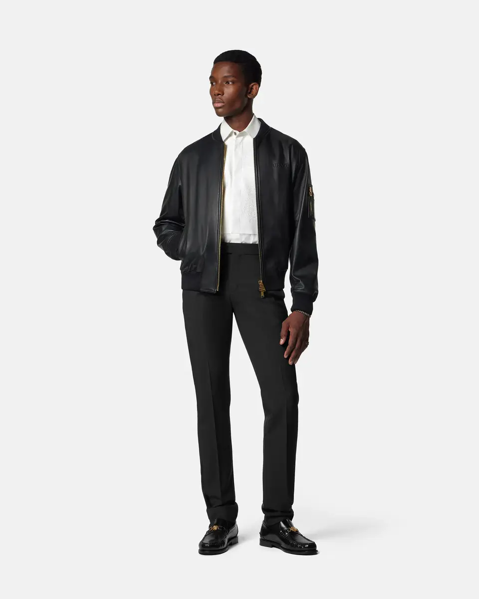 Versace Wool-Mohair Formal Pants | Thumbnail 2 Versace Wool-Mohair Formal Pants | Thumbnail 2