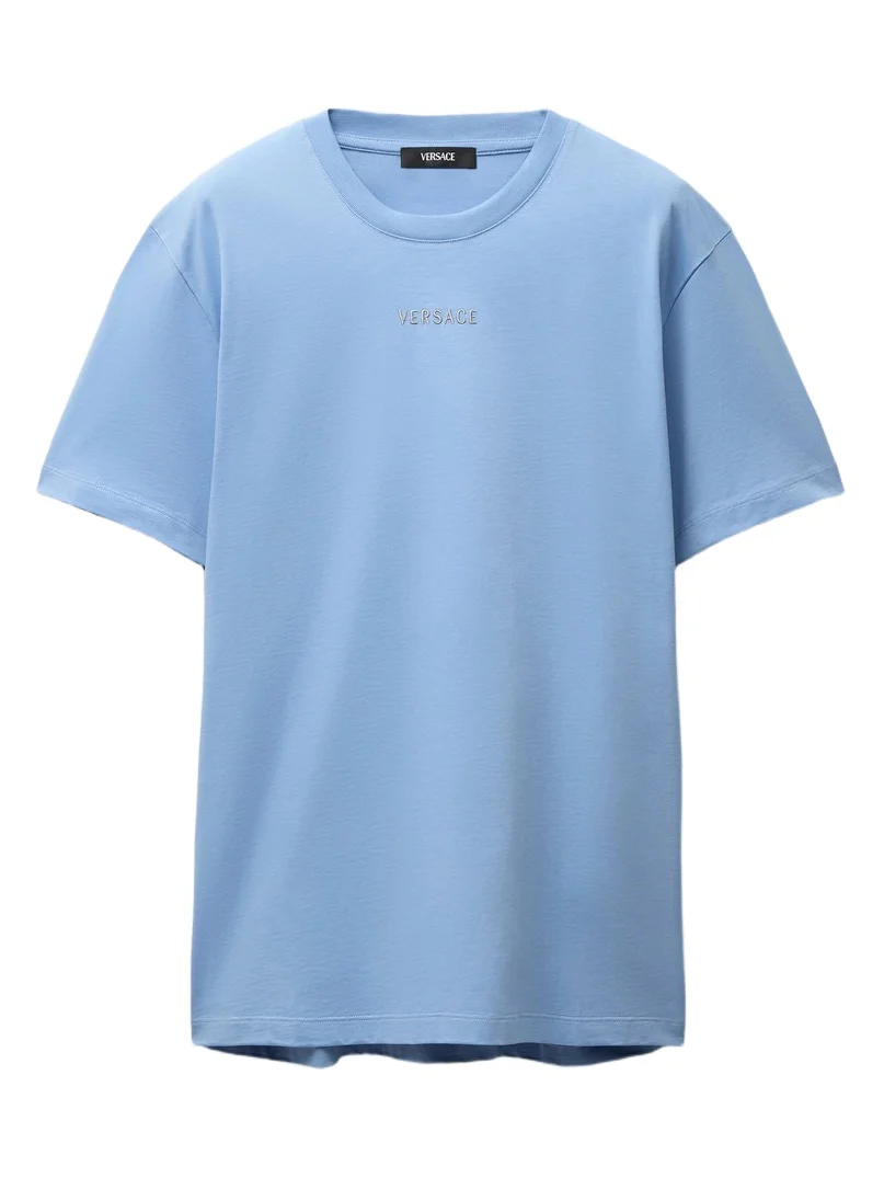 Embroidered Cotton-Jersey Slim T-Shirt Embroidered Cotton-Jersey Slim T-Shirt