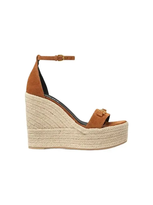 Medusa '95 Suede Wedge Sandals 120 mm Medusa '95 Suede Wedge Sandals 120 mm