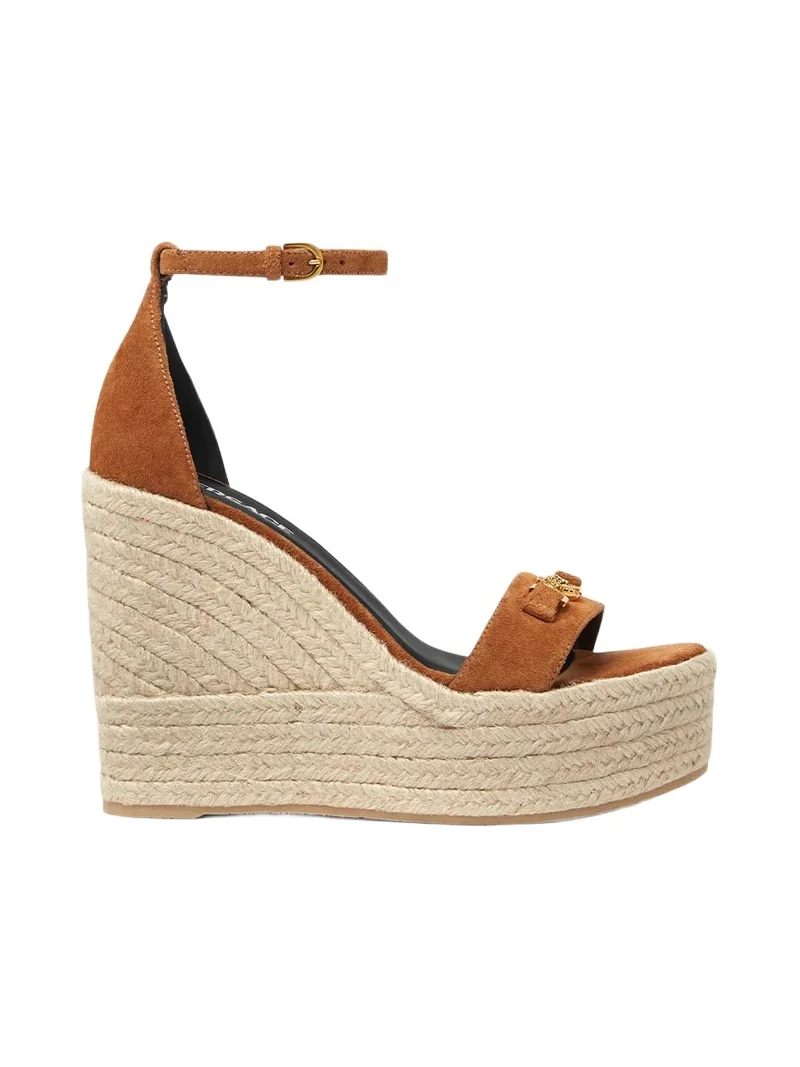 Medusa '95 Suede Wedge Sandals 120 mm