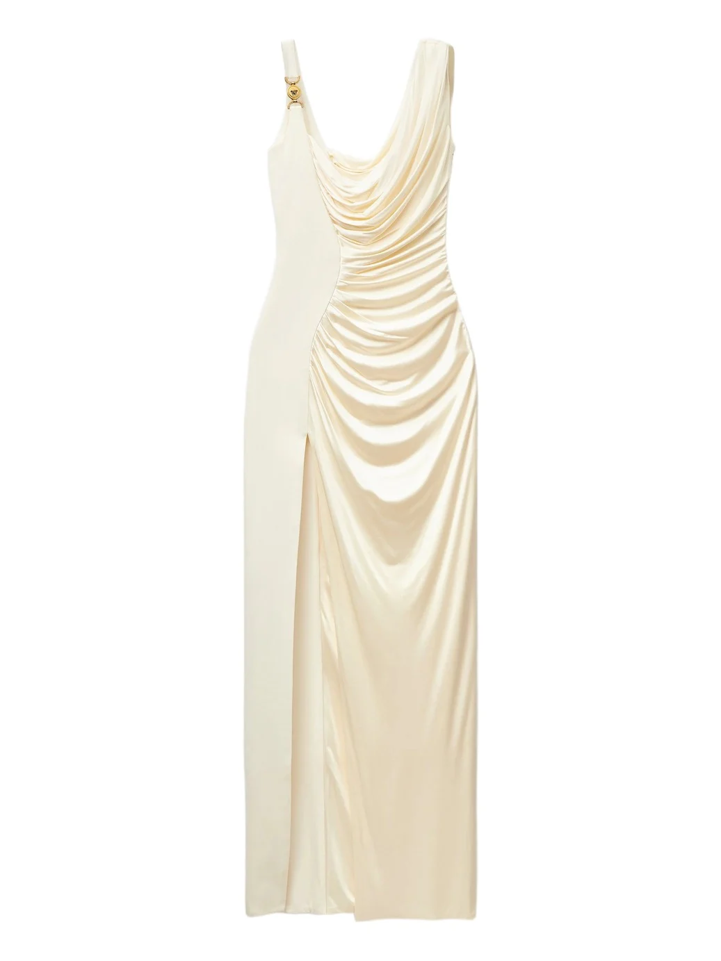 Viscose Liquid Jersey Draped Gown