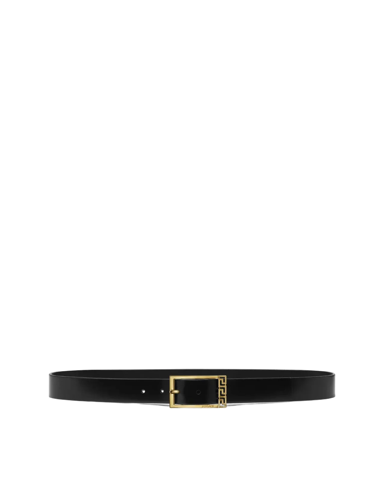 Versace Greca Leather Belt 1.2"