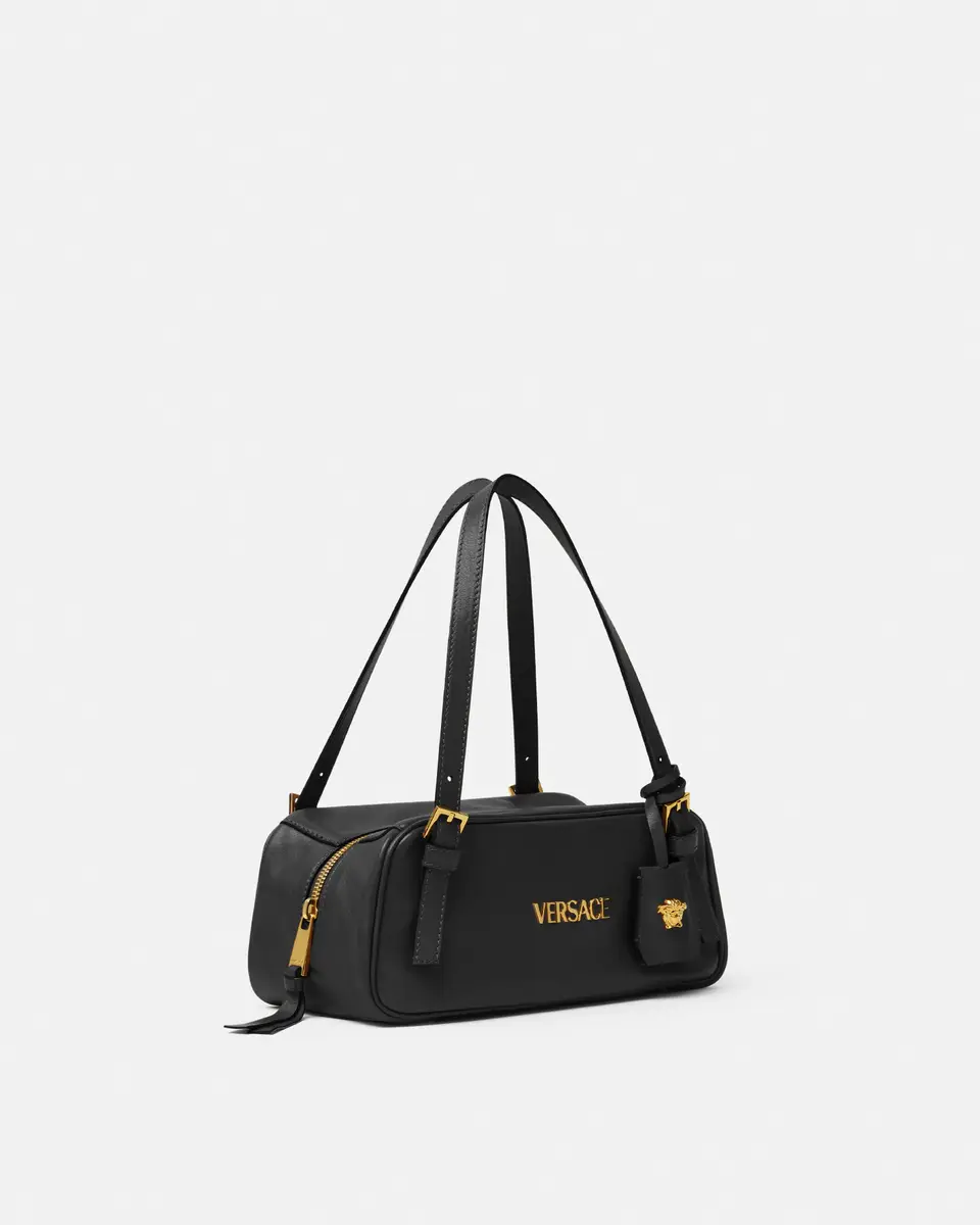Versace Versace Tag Nappa Bowling Bag | Thumbnail 2