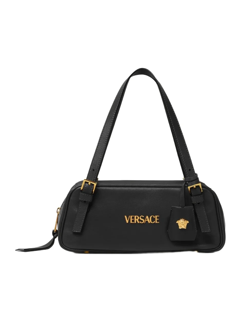 Versace Versace Tag Nappa Bowling Bag