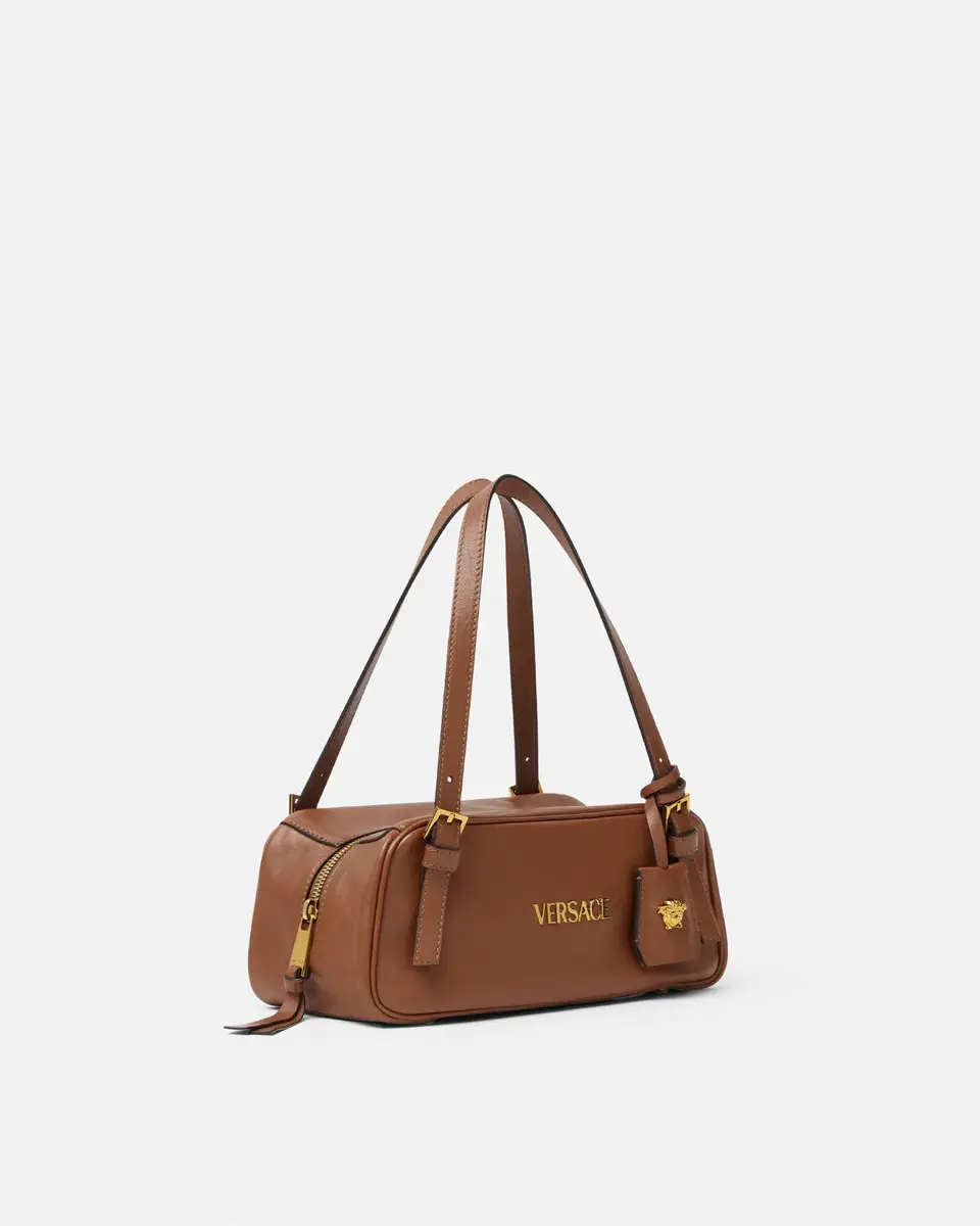 Versace Versace Tag Nappa Bowling Bag | Thumbnail 2