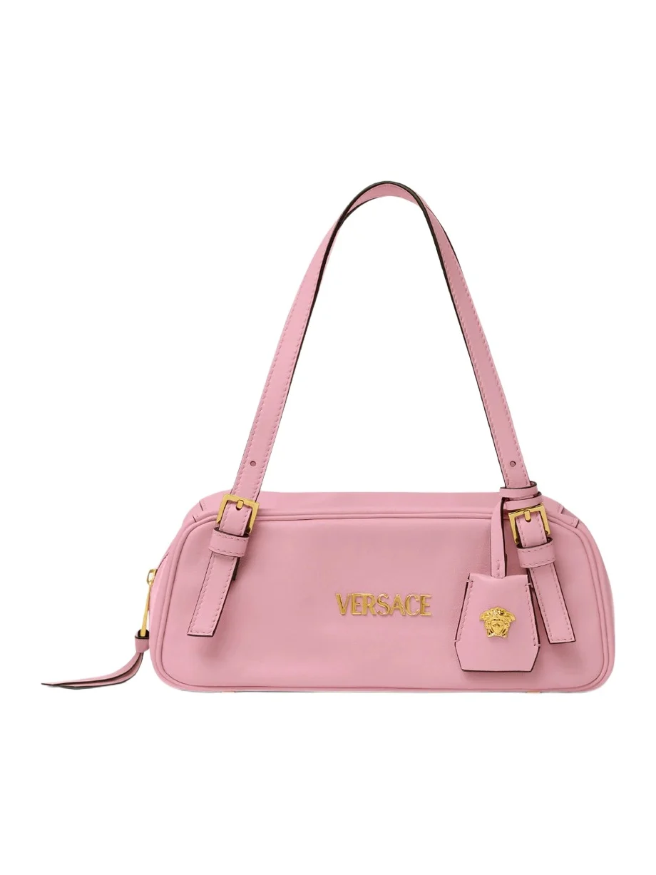 Versace Versace Tag Nappa Bowling Bag