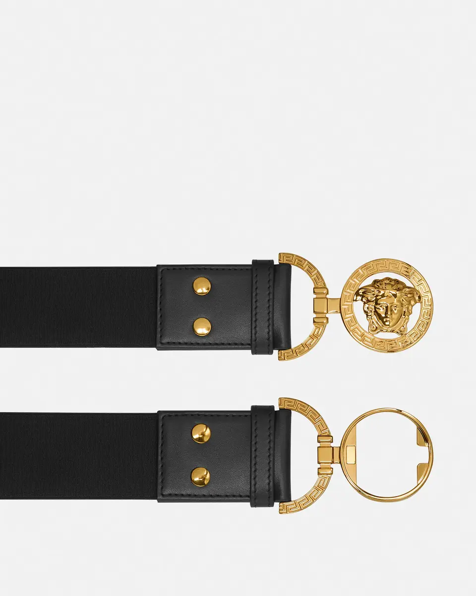 Versace Medusa '95 Leather Belt 4 cm | Thumbnail 2 Versace Medusa '95 Leather Belt 4 cm | Thumbnail 2
