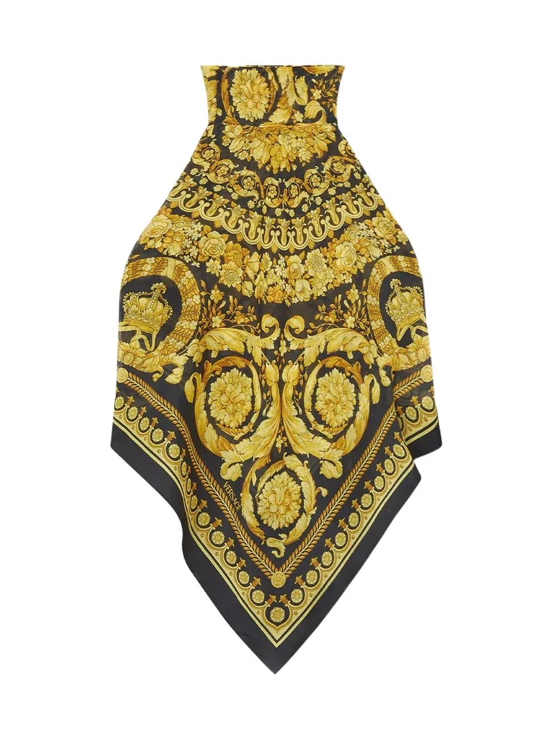 Versace Printed Cover-Up Foulard Top