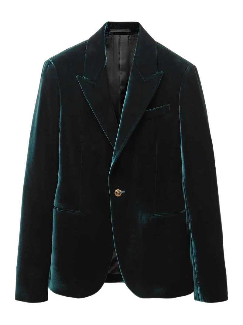 Viscose Velvet Blazer Viscose Velvet Blazer