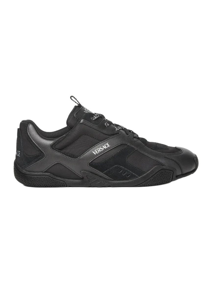Versace Galaxia Leather Sneakers