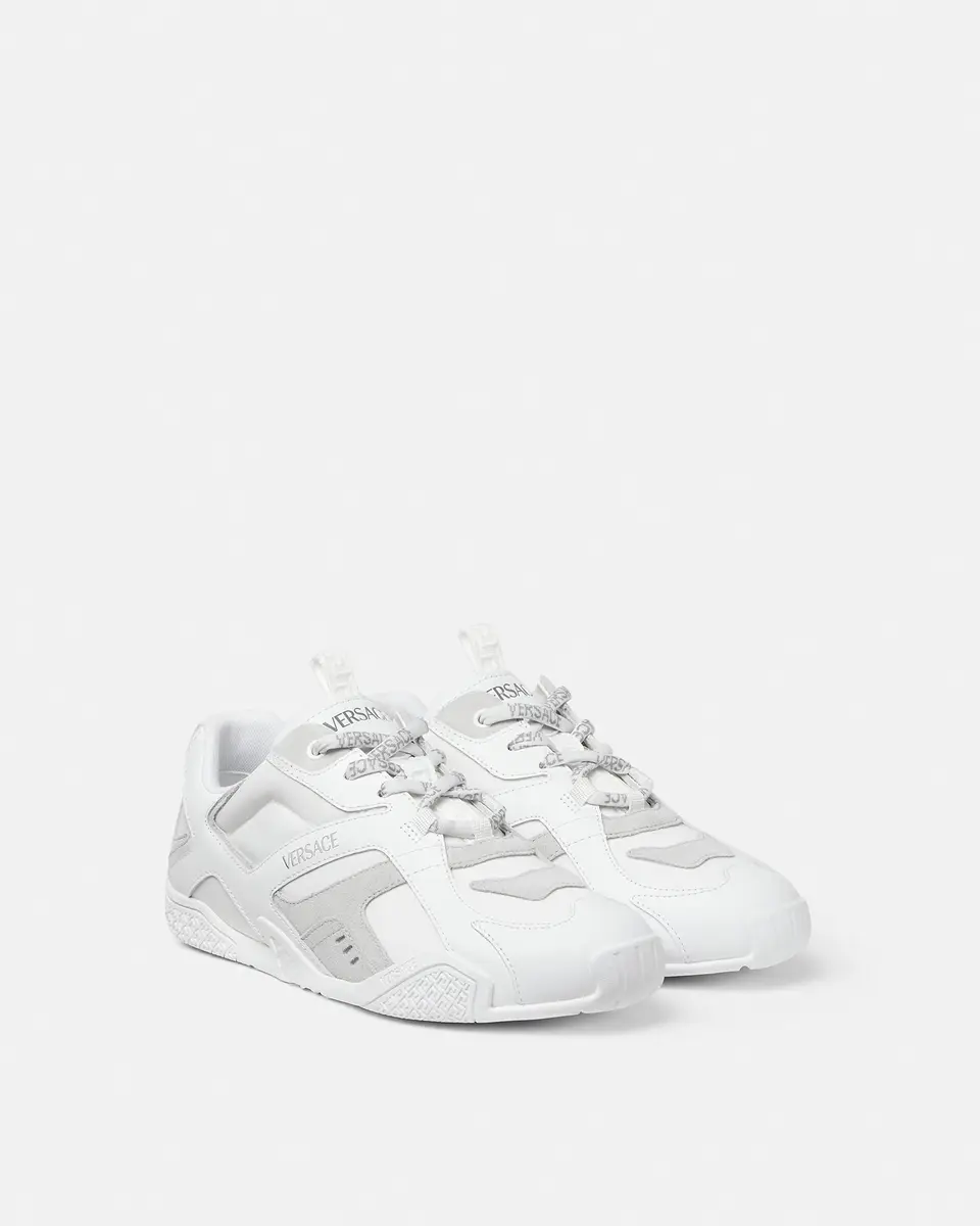 Versace Galaxia Leather Sneakers | Thumbnail 2