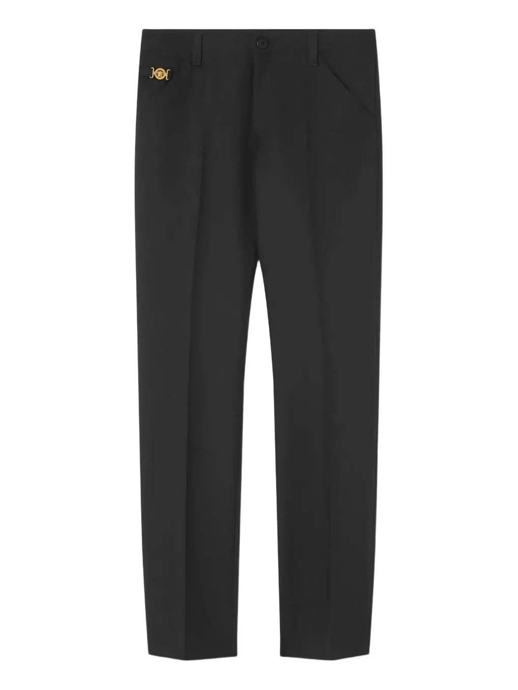 Versace Cavalry Wool Formal Pants