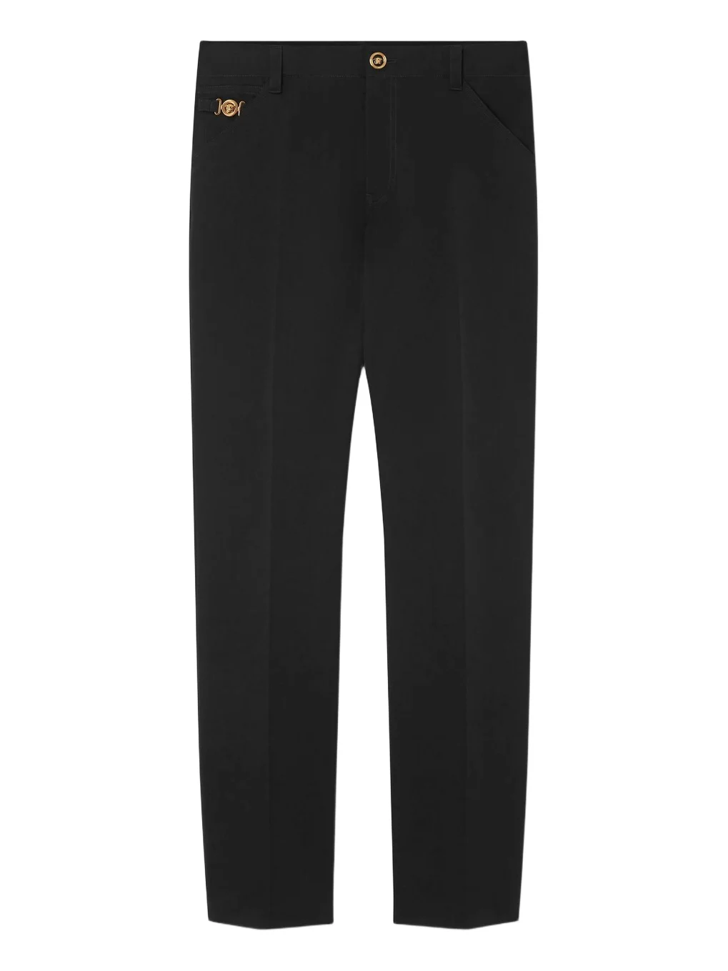 Versace Cotton-Gabardine Chino Pants