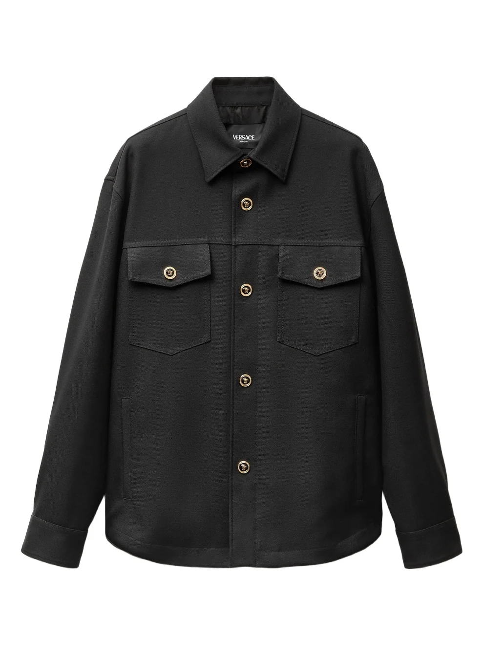 Versace Cavalry Wool Overshirt