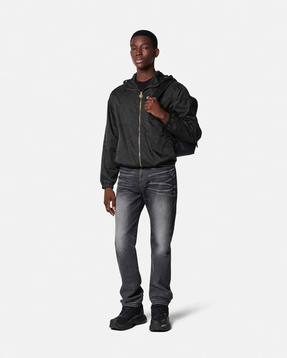 Versace Jacquard Windbreaker Jacket | Thumbnail 2