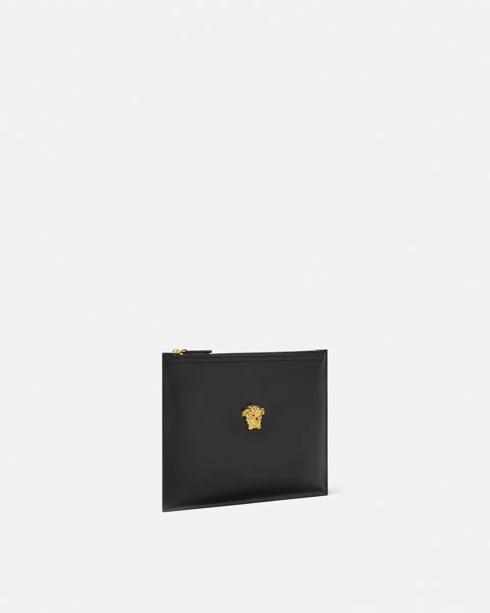 Versace La Medusa Leather Pouch | Thumbnail 2