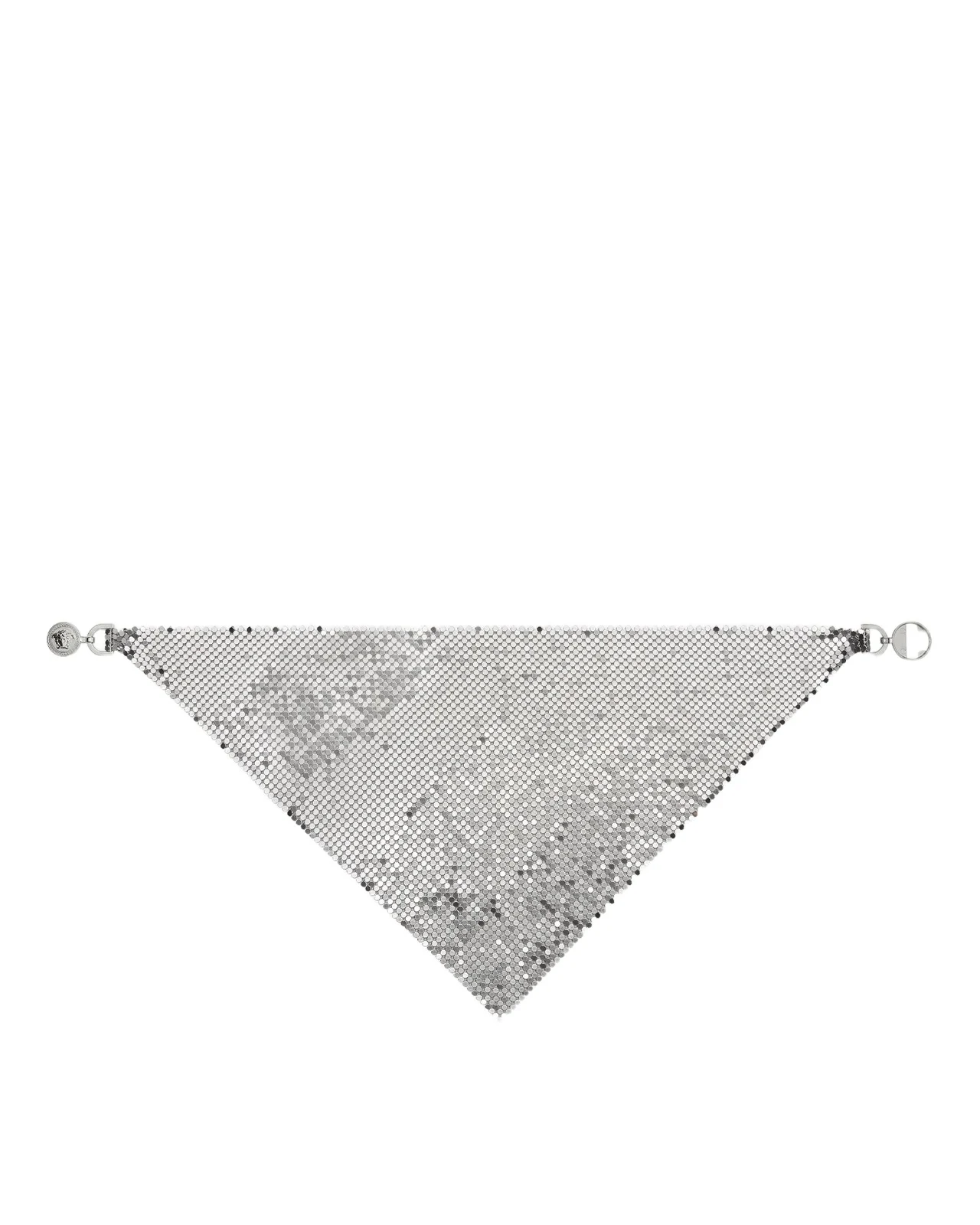 Versace Metal Mesh Bandana Necklace