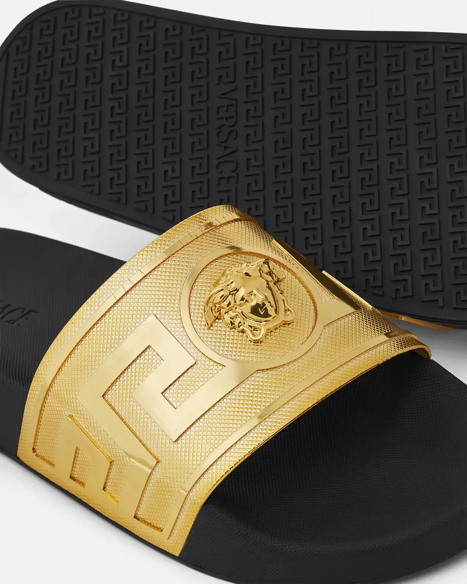 Versace La Medusa Rubber Sliders | Thumbnail 2 Versace La Medusa Rubber Sliders | Thumbnail 2