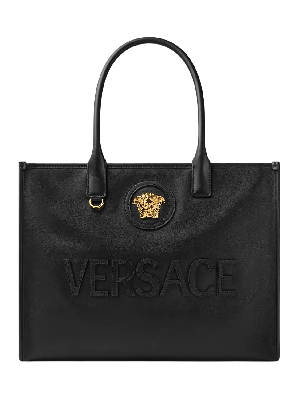 Versace La Medusa Large Leather Tote