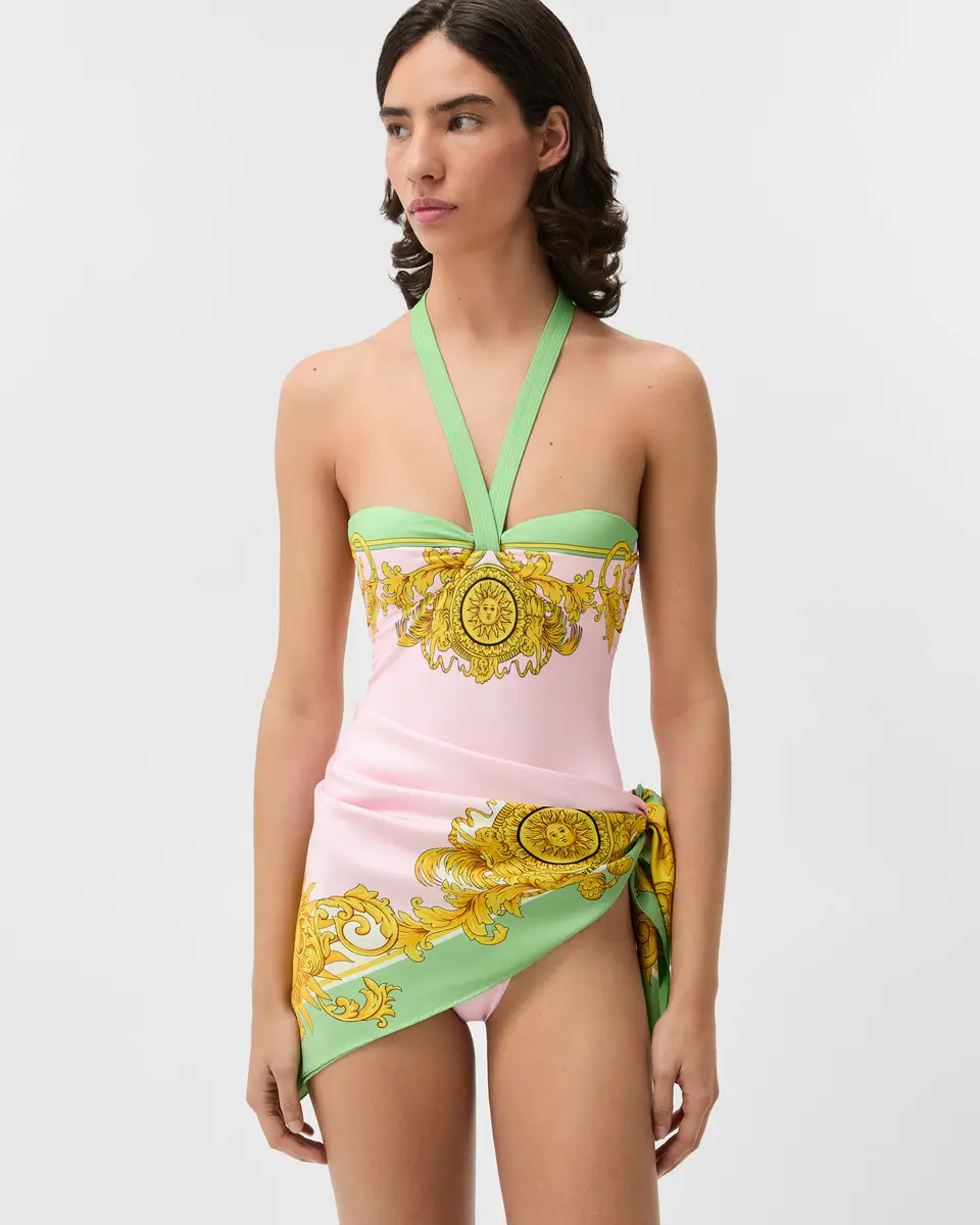 Versace Printed One-Piece Swimsuit | Thumbnail 2