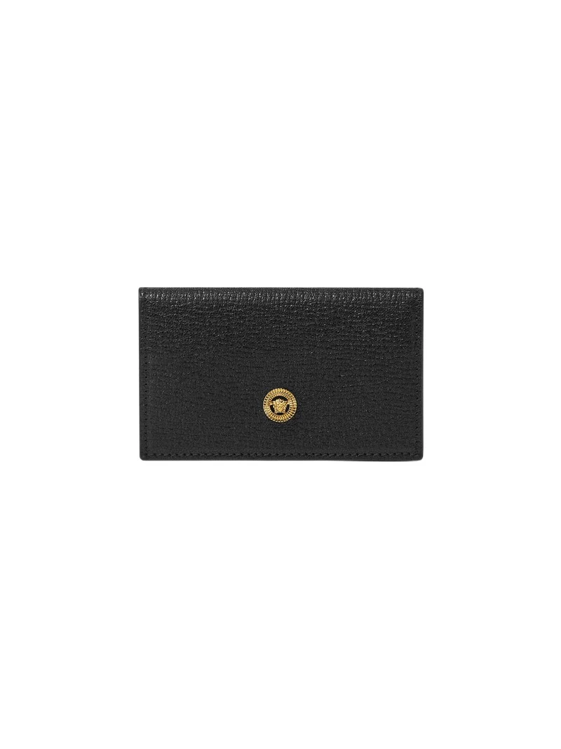 Versace Medusa Biggie Leather Card Holder