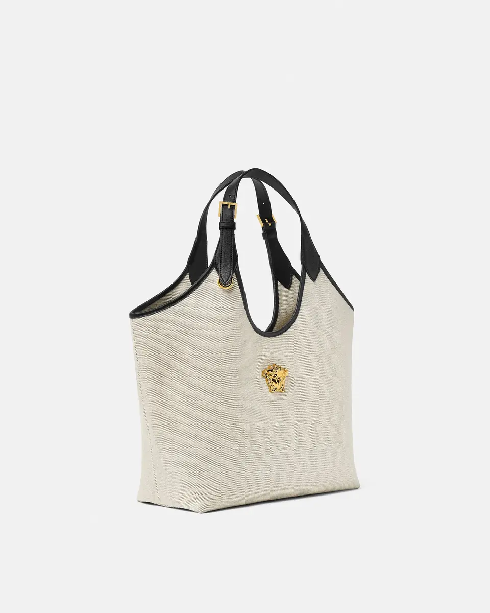 Versace La Medusa Canvas Tote | Thumbnail 2 Versace La Medusa Canvas Tote | Thumbnail 2