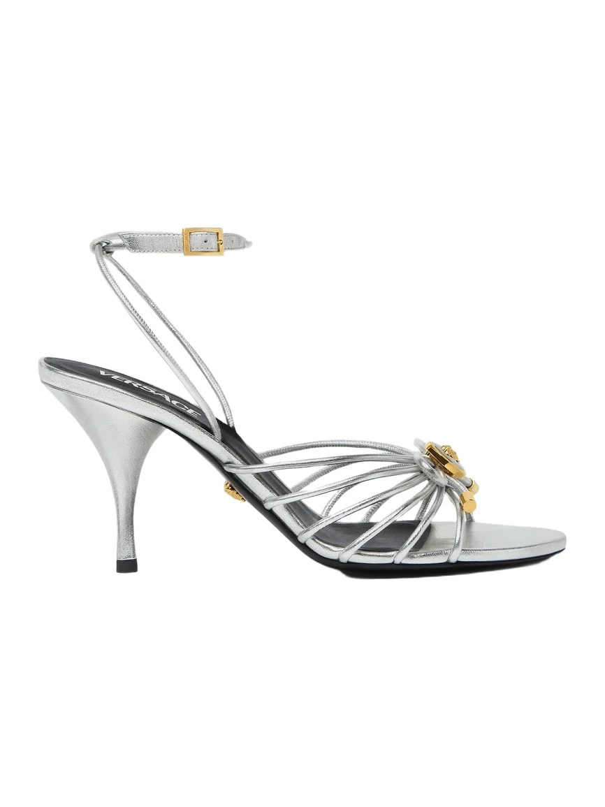 Opera Bow Metallic Sandals 85 mm Opera Bow Metallic Sandals 85 mm