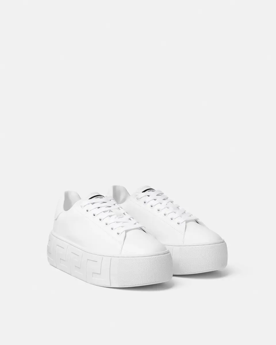 Versace La Greca Platform Sneakers | Thumbnail 2 Versace La Greca Platform Sneakers | Thumbnail 2