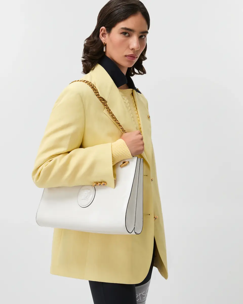 Versace Cabine Leather Shoulder Bag | Thumbnail 2