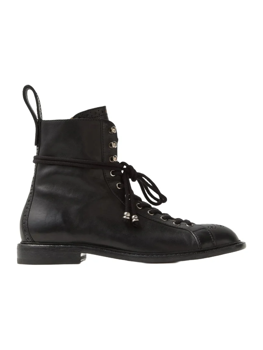 Versace Billy Leather Boots