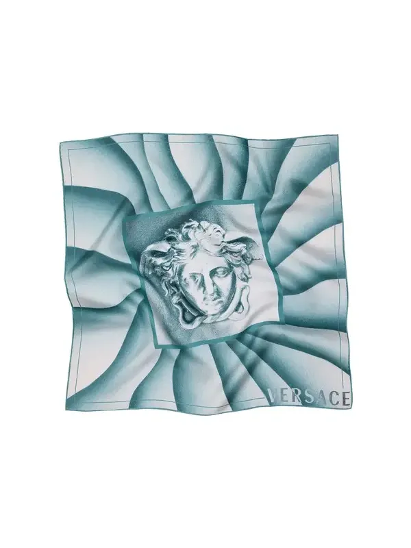 Printed Silk Twill Scarf 55 cm Printed Silk Twill Scarf 55 cm