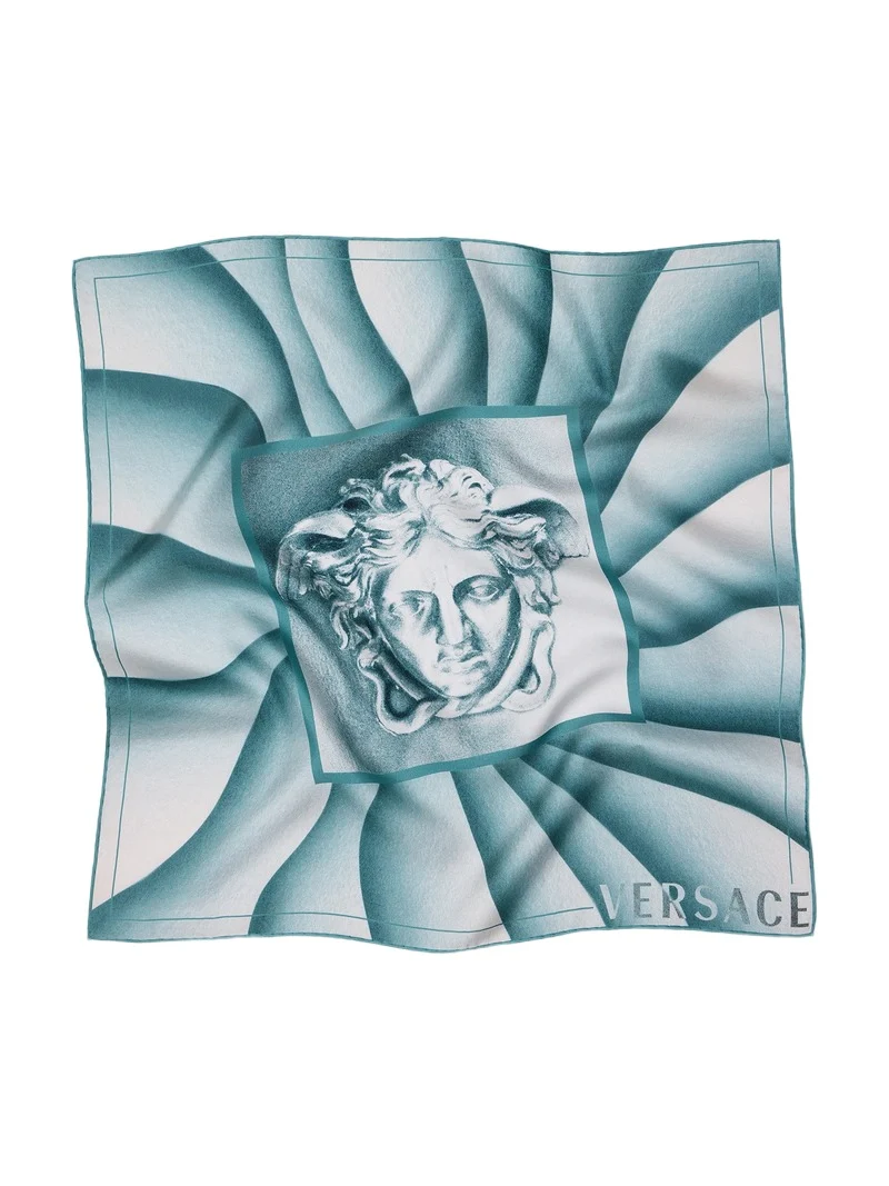 Printed Silk Twill Scarf 55 cm Printed Silk Twill Scarf 55 cm