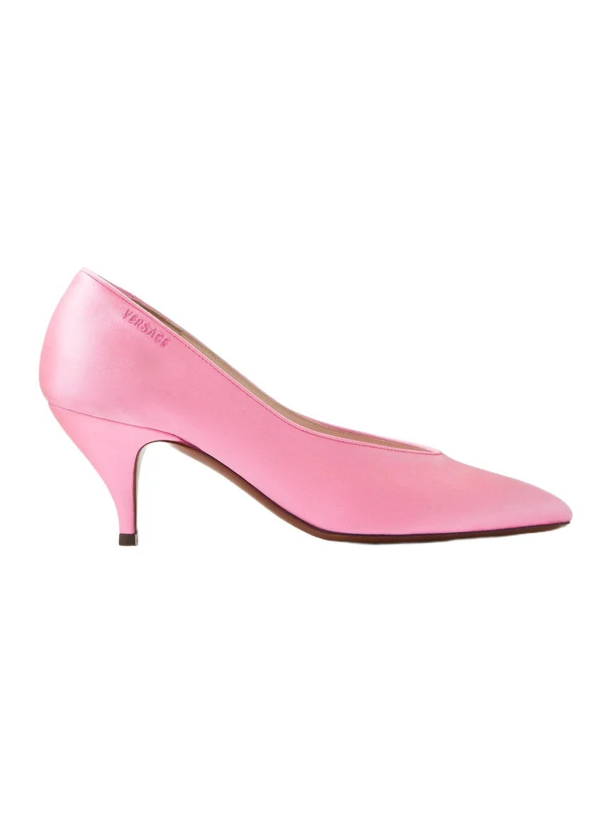 Versace Tina Satin Pumps 65 mm