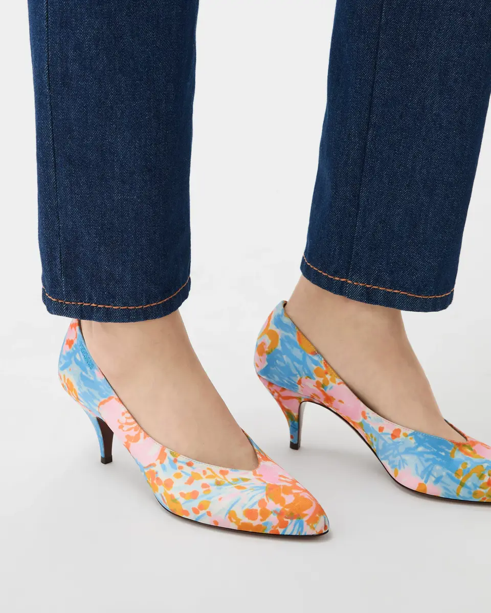 Versace Tina Printed Duchesse Pumps 65 mm | Thumbnail 2 Versace Tina Printed Duchesse Pumps 65 mm | Thumbnail 2