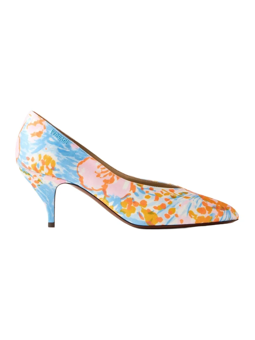 Tina Printed Duchesse Pumps 65 mm