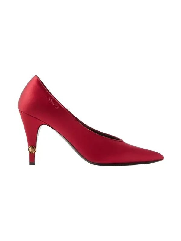 Gianni Satin Pumps 90 mm