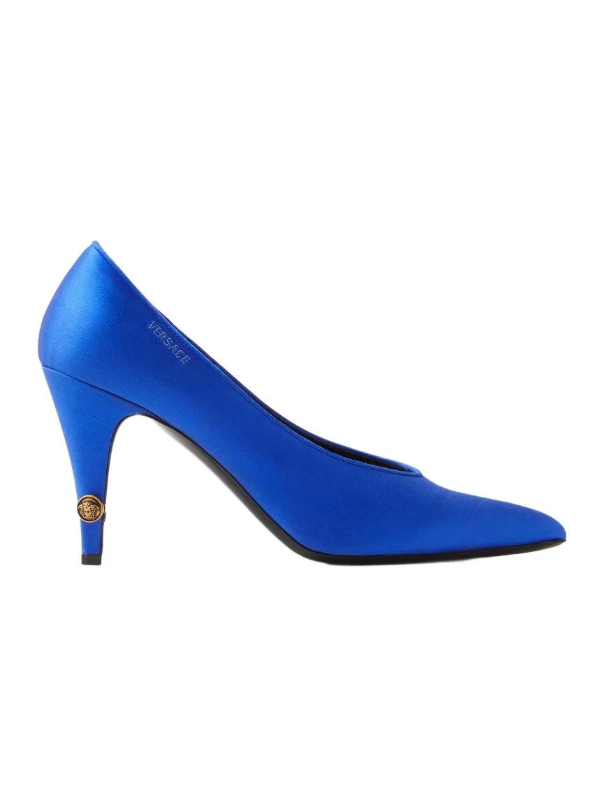 Versace Gianni Satin Pumps 90 mm