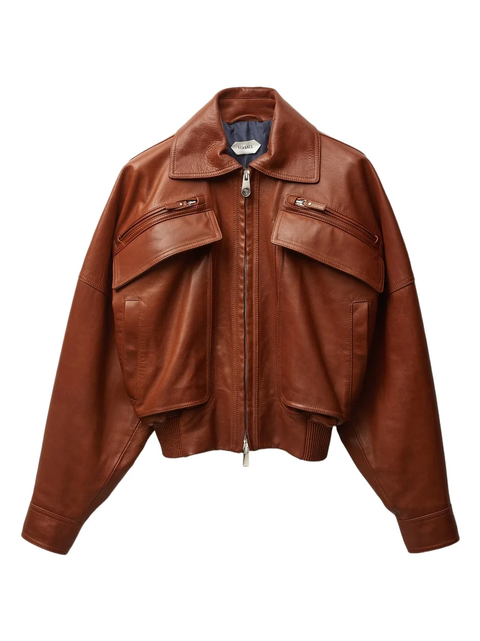 Leather Blouson