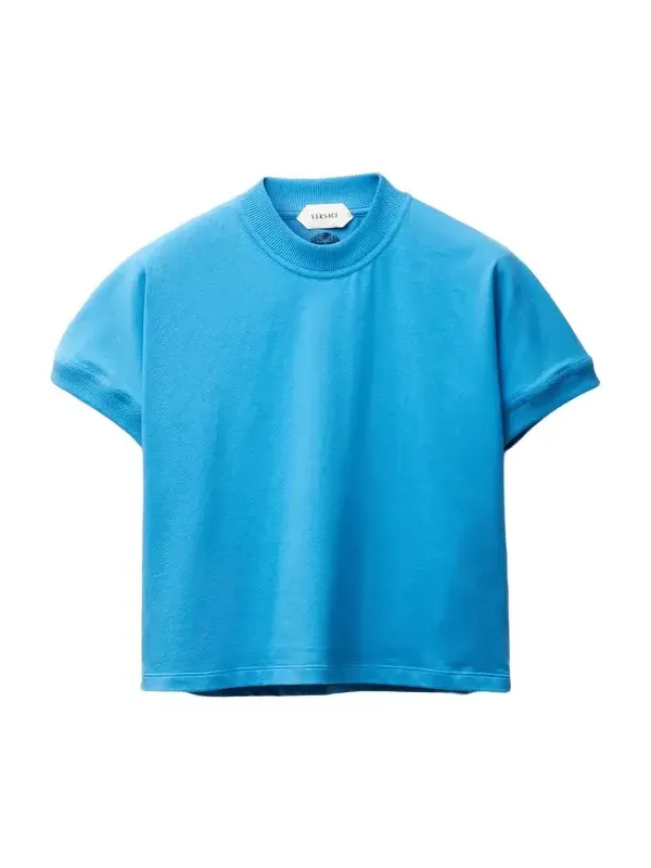 Embroidered Stretch Cotton-Jersey T-Shirt